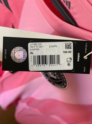 Camiseta Inter Miami Adidas Rosa Original