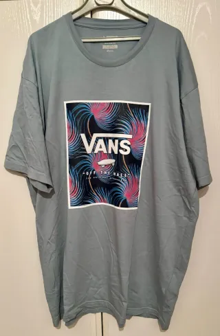 Camiseta Vans XL Estampado Tropical
