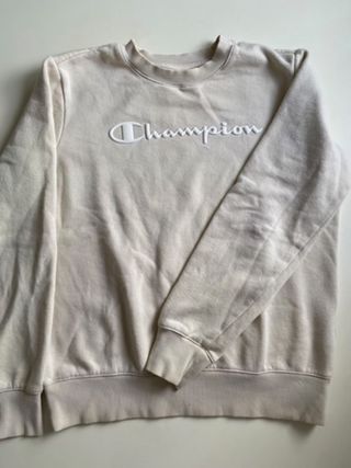 Sudadera Champion Beige
