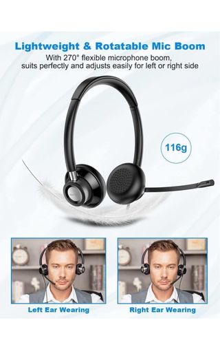 Auriculares New bee con micrófono USB/3.5mm