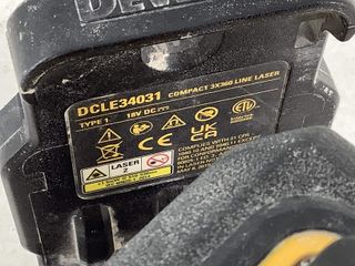 nivel laser dewalt dcle34031