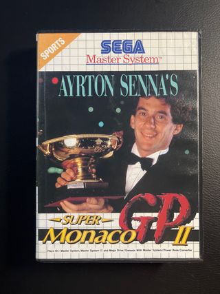 Sega Master System Ayrton Senna Super Monaco GP II