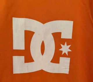 Camiseta DC Shoes Naranja Talla XL
