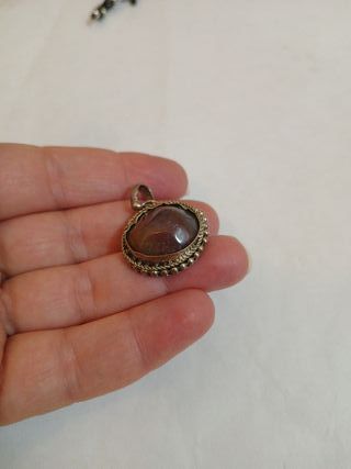 Ciondolo vintage con agata
