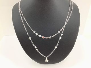 collar plata 925mm 22cm