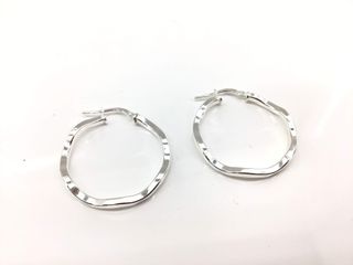 argollas plata 925mm