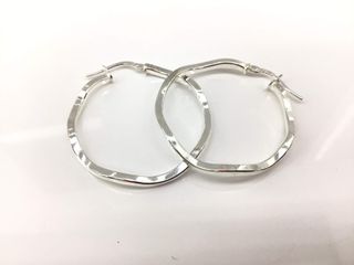 argollas plata 925mm