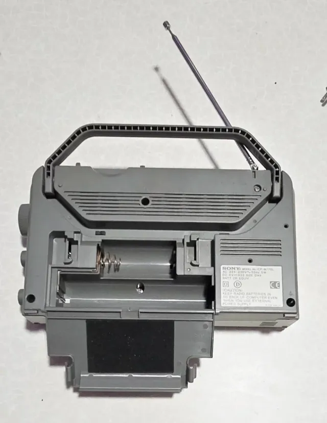 Radio Sony Cassette y Radio Digital