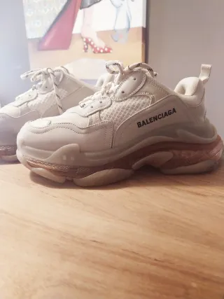 Balenciaga Triple S Beige Talla 39