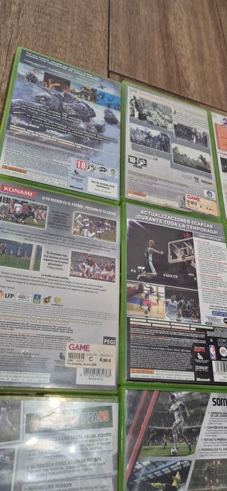Lotto di 9 giochi per Xbox 360