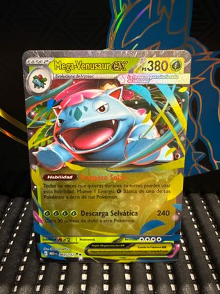 Mega-Venusaur EX 003/132 Carta Pokémon