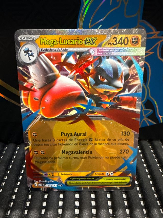 Carta Pokémon Mega-Lucario EX