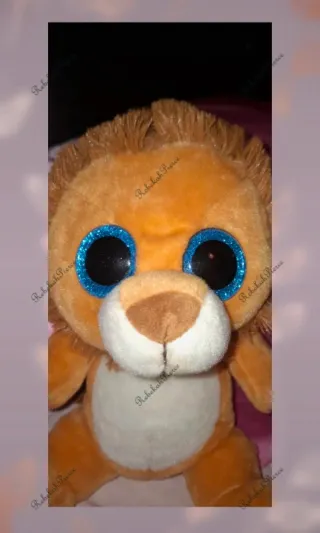 Peluche Leão Big Eyes