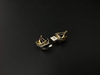 pendientes oro 18k con piedra