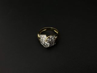 anillo oro 18k con piedra
