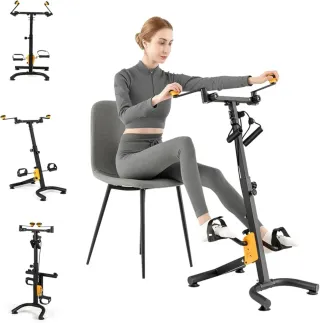 Pedales estáticos plegables 2 en 1