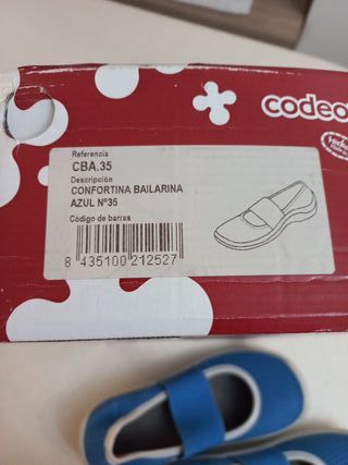 Bailarina antideslizante n.35 Codeor