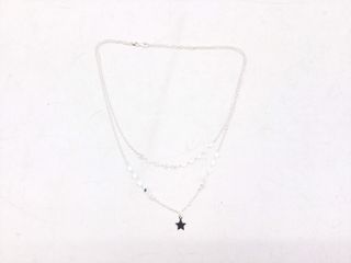 collar plata 925mm 22cm