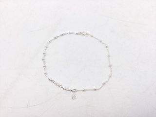 pulsera plata 925mm con piedra con perla