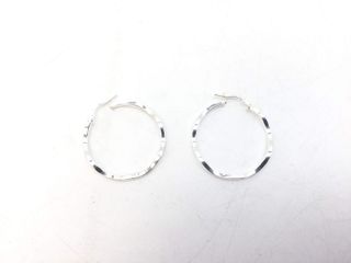 argollas plata 925mm