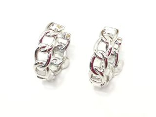 argollas plata 925mm