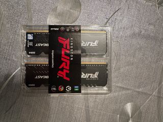 Kingston Fury DDR4 16GB 2x8Gb 3600MHz CL17 