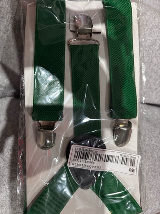 Tirantes y pajarita para niño