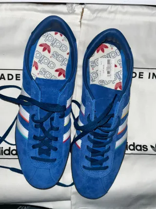 Zapatillas Adidas Hombre Azul Multicolor