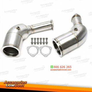 DOWNPIPE CON CATALIZADOR DE 200 CELDAS AUDI RS6/R