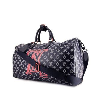 Louis Vuitton Keepall Azul y Rosa