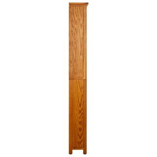vidaXL Estantería de 6 niveles madera maciza