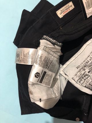 Jeans Levi's 501 Uomo W32 L30 Neri