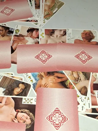 Baraja cartas años 70