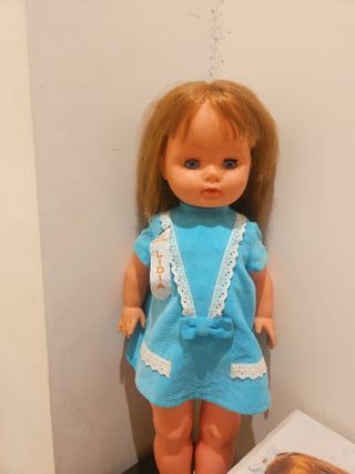 Muñeca Lidia Habladora Años 70