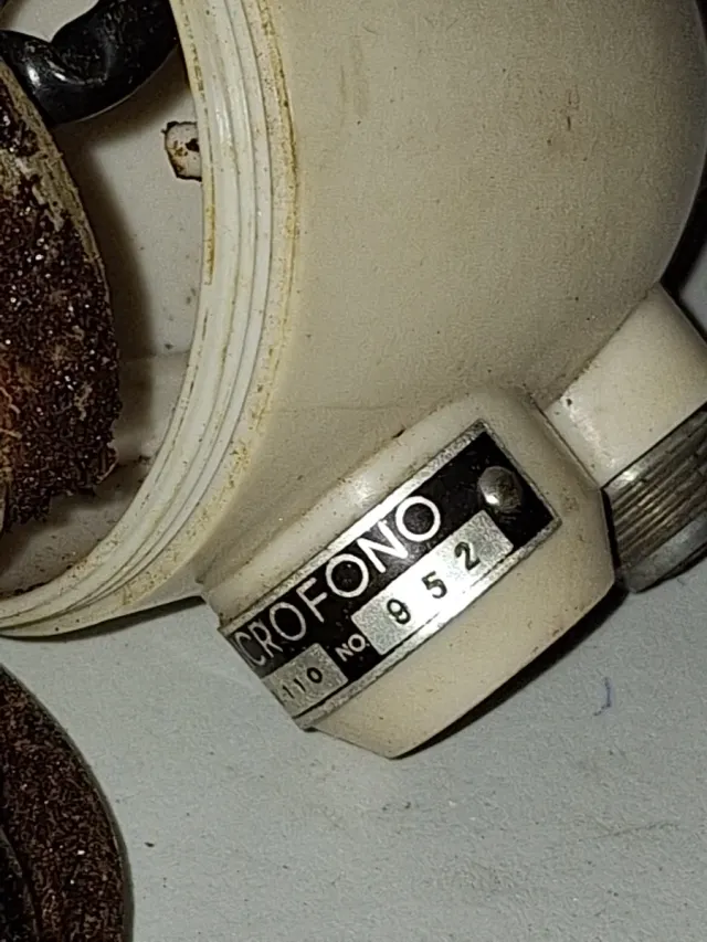 Micrófono Antiguo Ronette Holland, 1947-1961