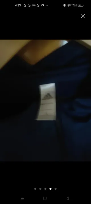 Camiseta Adidas Argentina Azul y Morado
