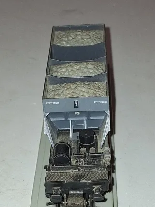 Vagón Transfesa Años 70, 1/87  mas vias