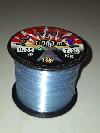 Rollo Hilo Pesca Kali 1000m 0,35mm 7,20Kg