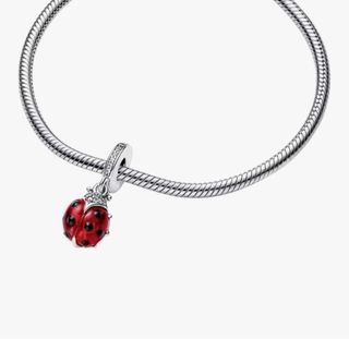 Abalorio Mariquita Plata Ley 925 Pandora