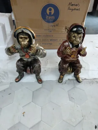 Figuras Resina Hip Hop Animales (Set 2)