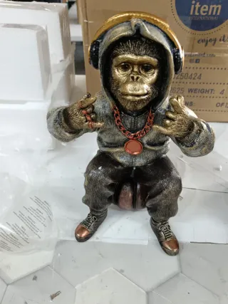 Figuras Resina Hip Hop Animales (Set 2)