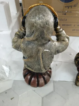 Figuras Resina Hip Hop Animales (Set 2)