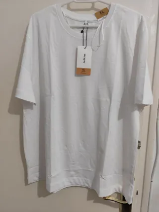 Lote 3 Camisetas Lefties Básicas Blancas XL