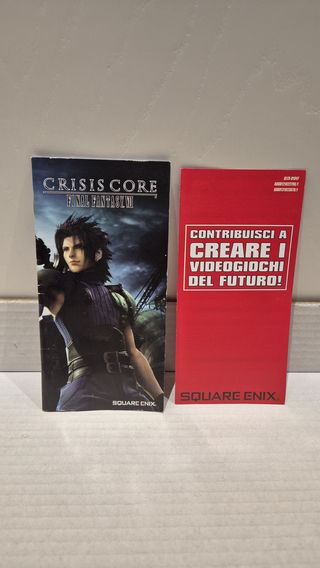 Manuale Crisis Core Final Fantasy VII PSP