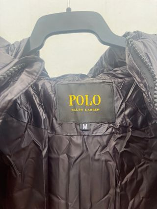 Chaqueta Polo Ralph Lauren Negra con Gorro