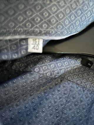 2 Camicie Messagerie Uomo  grigio + azzurra 