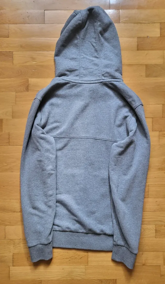 Felpa Calvin Klein originale Grigia con Cappuccio