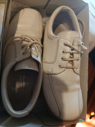 Zapatos Comunión Niño Beige
