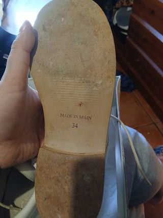 Zapatos Comunión Niño Beige