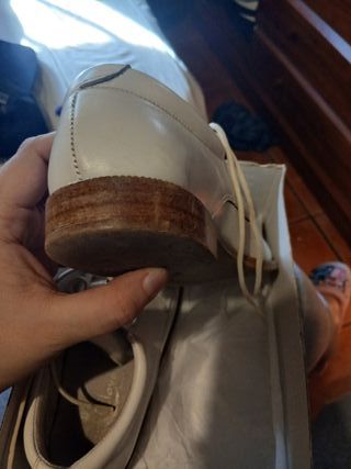 Zapatos Comunión Niño Beige